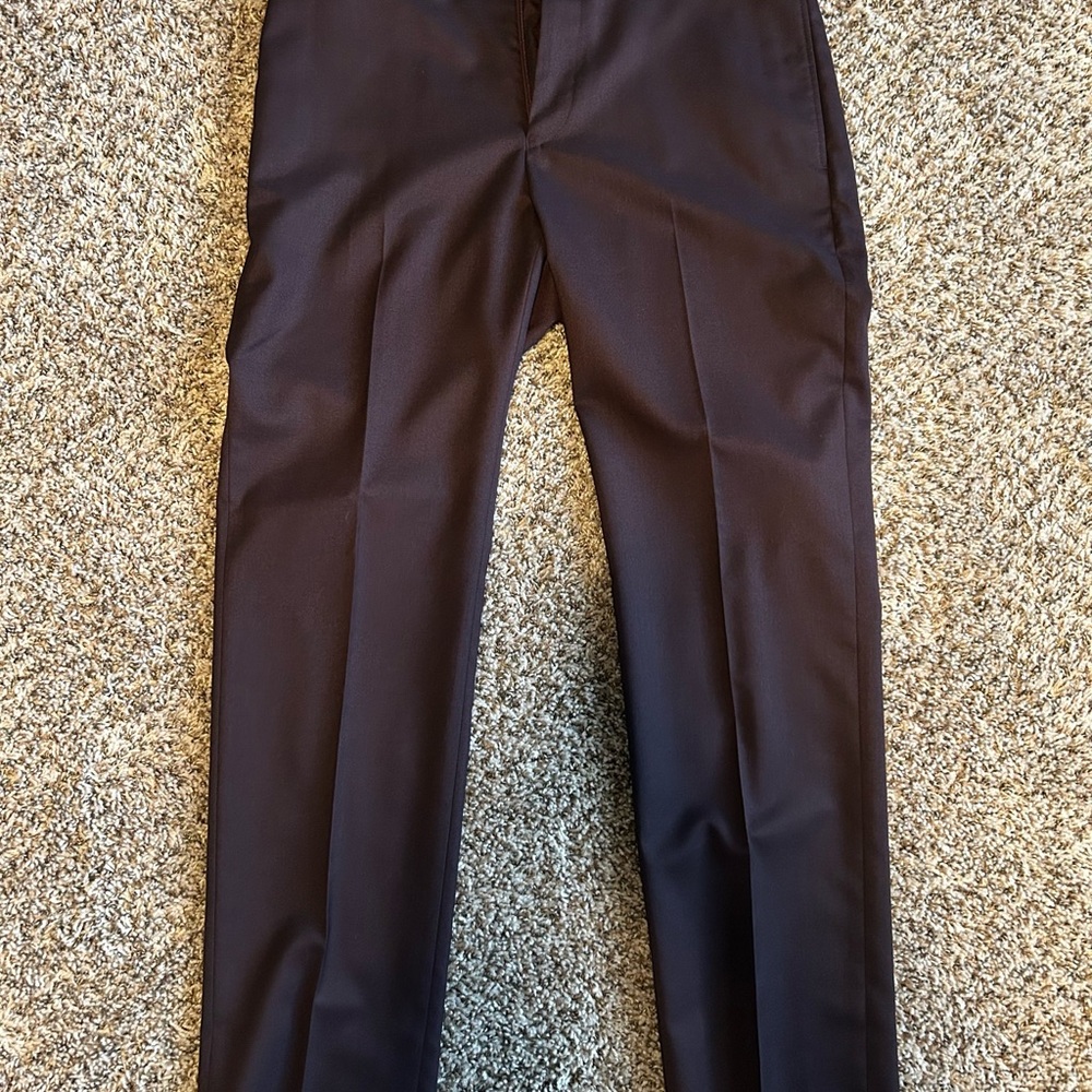 Men’s Calvin Klein Dark Burgundy Dress Pants